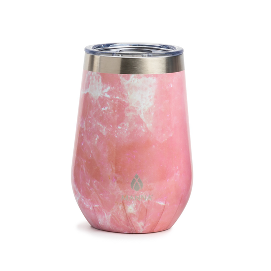 12 oz Wine Tumbler, Marble J0