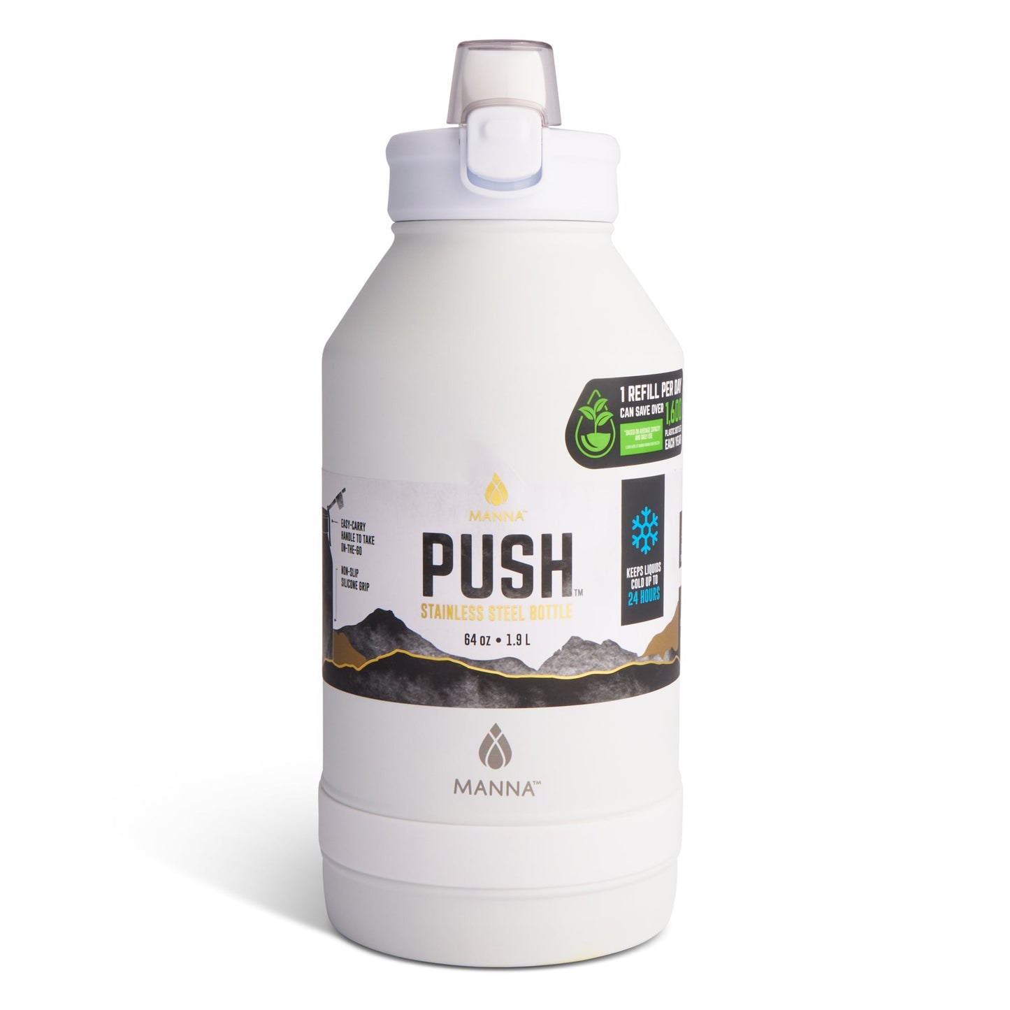 64 oz Push Bottle J6