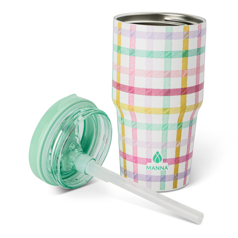 20 oz Bracelet Tumbler- Pastel Picnic J7