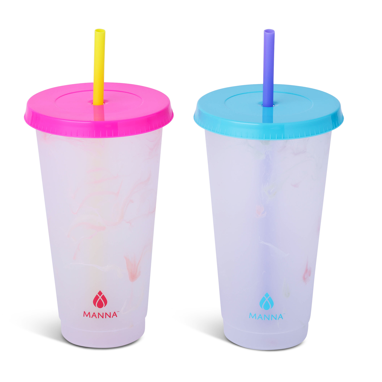 24-Piece Marble Color-Changing Cup Set K3