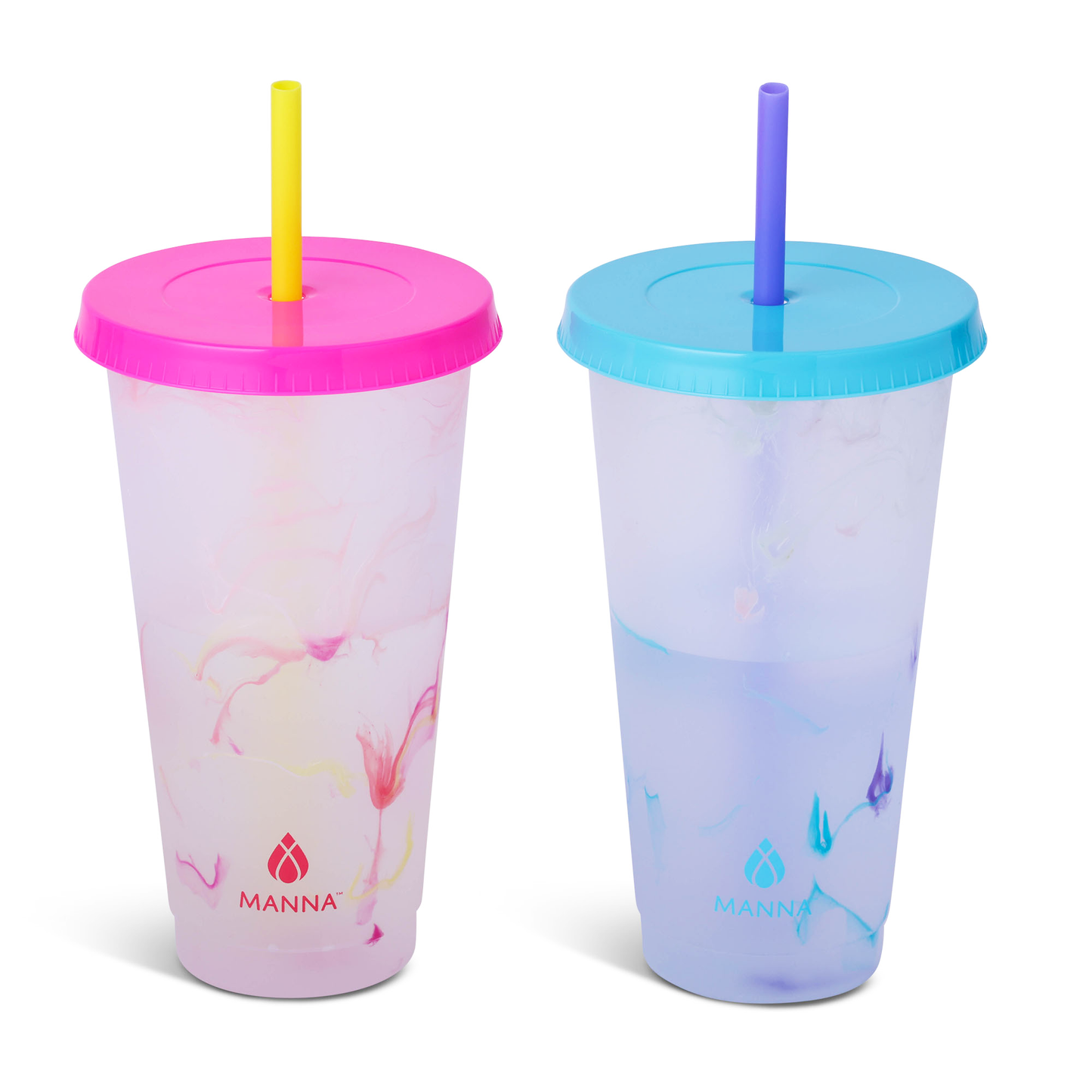 24-Piece Marble Color-Changing Cup Set K3